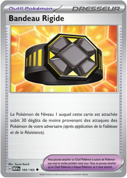 Carte Pokémon Neuve - Bandeau Rigide 165/165 - Peu Commune - EV03.5 - 151 - Sortie de Booster